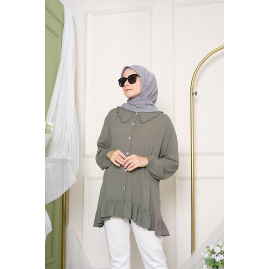 Yora blouse wanita busui korean kekinian-3
