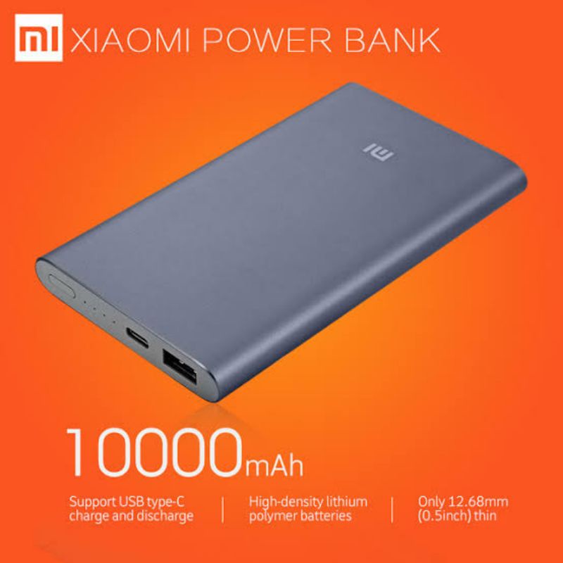 Power Bank Xiaomi 10.000 mah- 1 USB