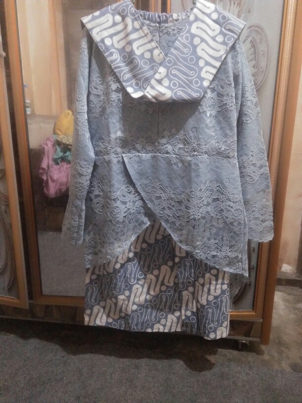 [new Product] Wou Batik Couple Zaina Kebaya Brokat Premium Mix Payet Mutiara Batik Couple Modern