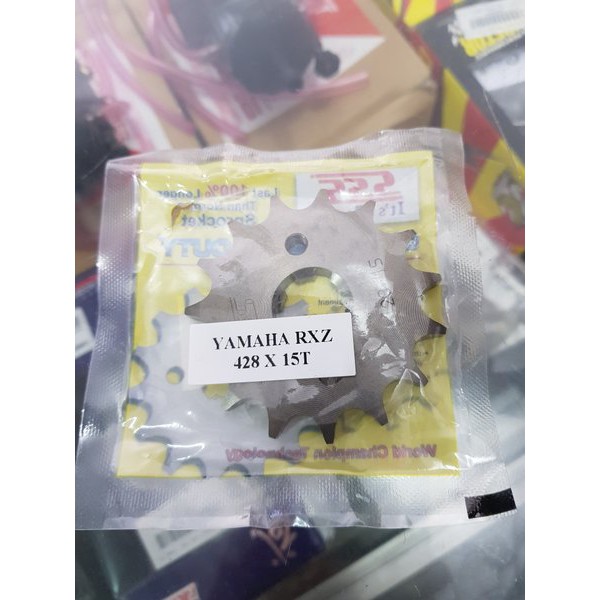 GEAR SSS 428 x 15 T YAMAHA JUPITERZ RXKING VIXION MX  RACING ORIGINAL ORI