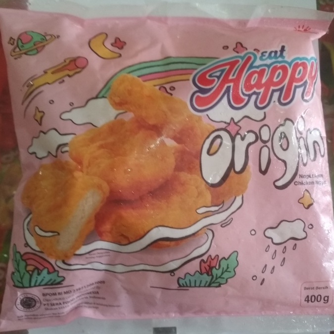 

NUGET EAT HAPPY ORIGINAL 400g