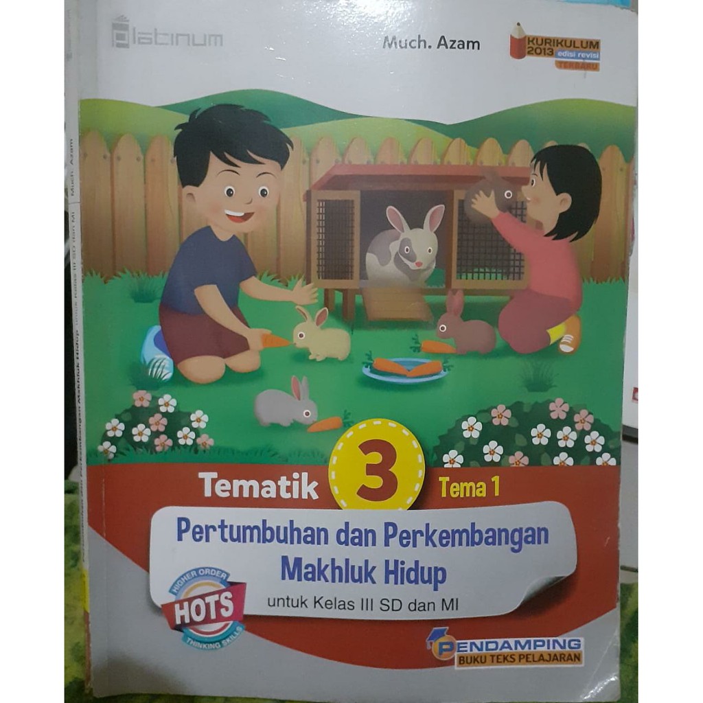

BUKU BEKAS KELAS 3 SD/MI Tematik ESPS