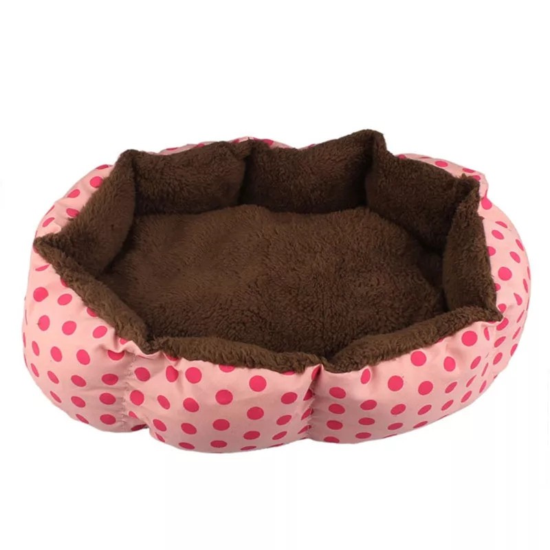 tempat tidur anjing kucing dog bed cat ranjang hewan pet bed puppy dot