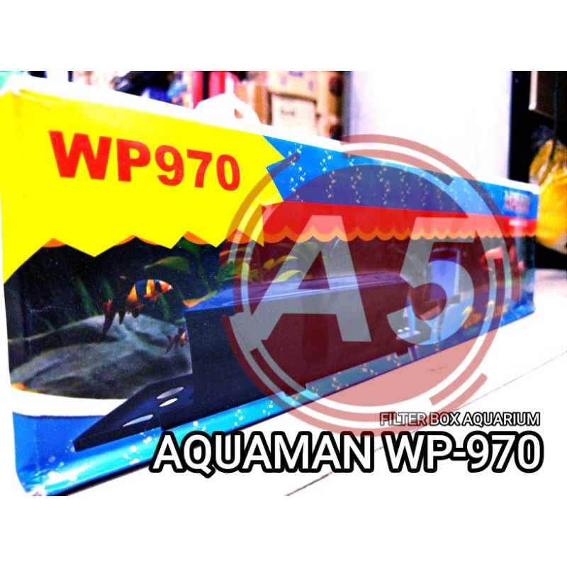 PROMO MURAH POMPA AQUARIUM FILTER BOX AQUAMAN WP 970