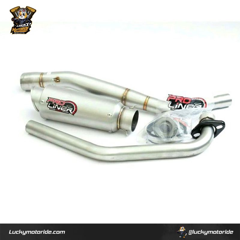 KNALPOT ORIGINAL PROLINER TR 1 SHORT FOR 150 CC VIXION DLL