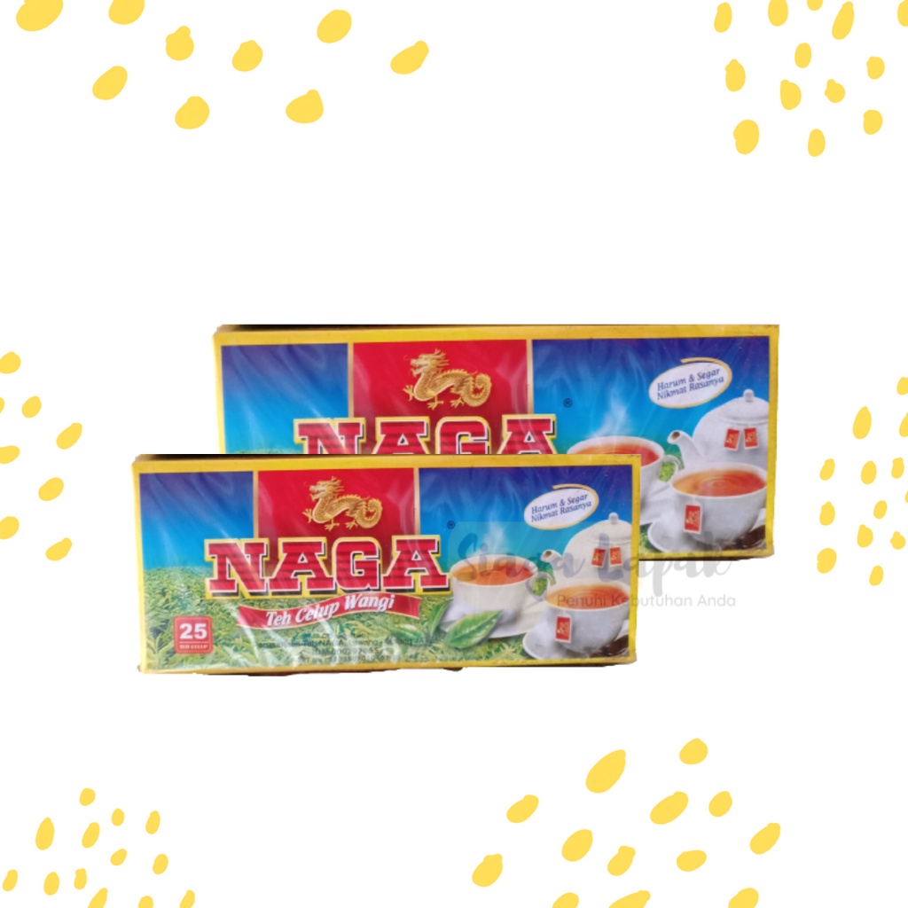 Teh Celup Naga Asli Malang (isi 25 sachet)