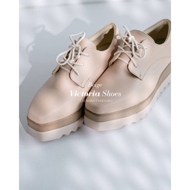READY victoria shoes peach by.kazami_store