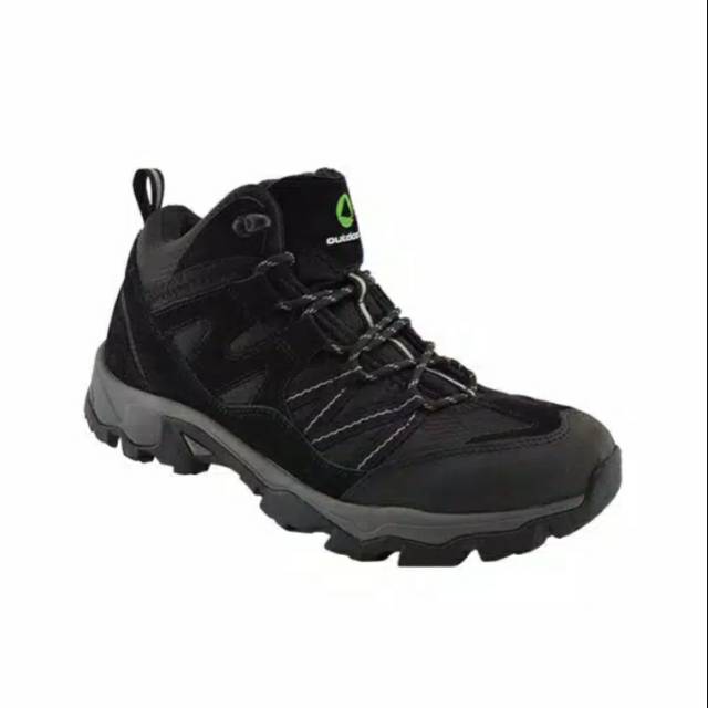 SEPATU HIKING SPORTY OUTDOOR PRO KRYPTON BLACK | SEPATU GUNUNG KEREN 100% ORIGINAL