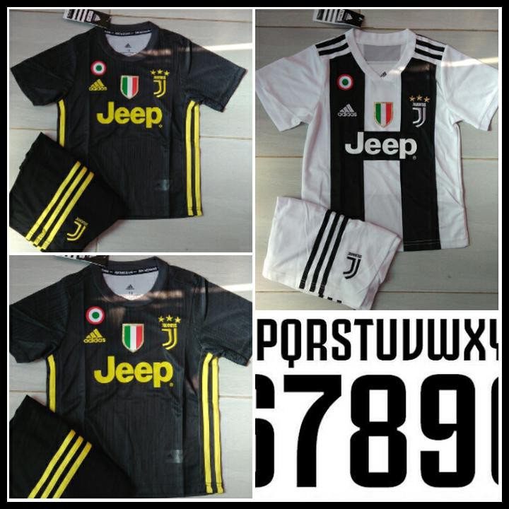 TERLARIS JERSEY JUVENTUS 2018-2019 ANAK/KIDS HOME DAN 3RD