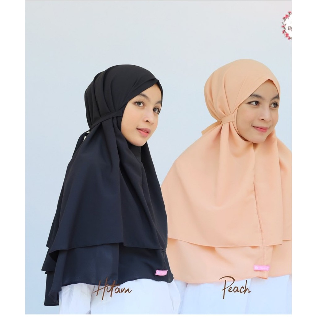 PROMO!!! Jilbab Instan Siria Series 1Slup Crepe High Quality Antem Tammia Rempel Depan Praktis Work