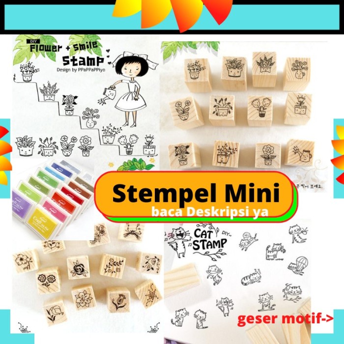 

Produk Stempel Cap Stamp Kayu Wood Karakter Cute Mini Buku Diary Korea Lucu Hemat