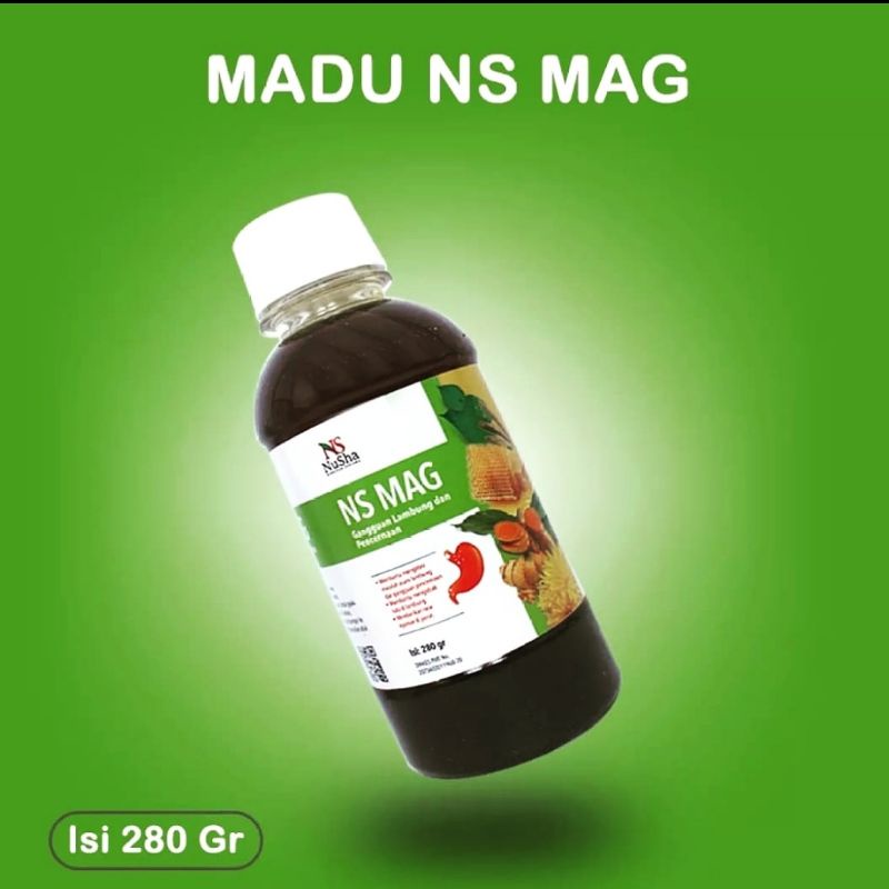 Obat Herbal Asam Lambung NS MAG MADU ASAM LAMBUNG MADU MAAG MADU GERD MADU GANGGUAN LAMBUNG MADU PENCERNAAN 280GR