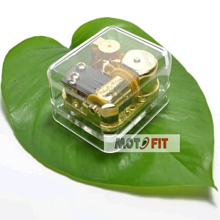 kotak musik otomatis ultah automatic music box happy birthday you are my sunshine hadiah bday gold