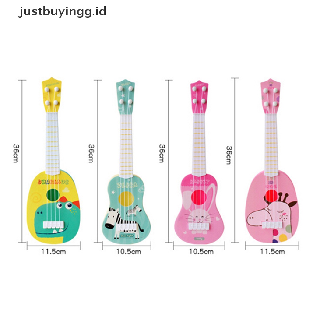 Justbuyingg.Id Mainan Edukasi Alat Musik Gitar Ukulele Metode Montessori Untuk Anak