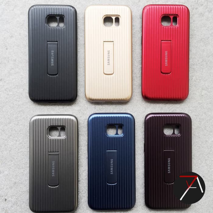Samsung Galaxy S7edge S7 Edge Vertical Protective Standing Cover Case Casing