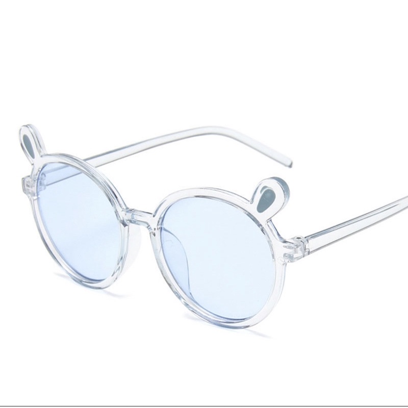 kacamata anak transparan bening transparant import kucing anak dan bayi-6