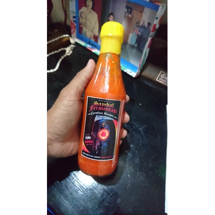 

Sambal-Aneka- Sambal Fermentasi Pedas Ekstrim Carolina Reaper - Konsentrat -Aneka-Sambal.