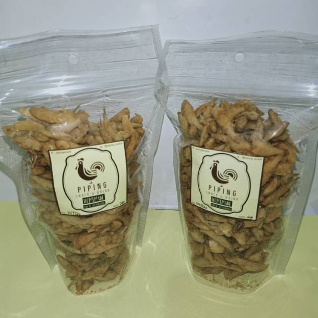 

Kripik ikan wader krispy original asin gurih mak kress