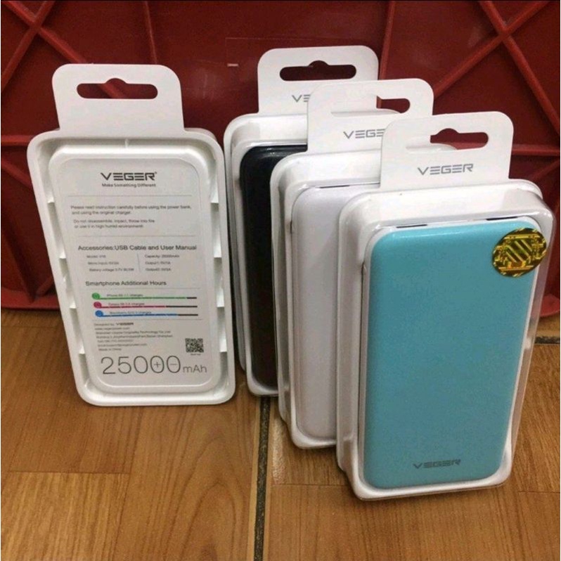 Power Bank Veger 25000mah