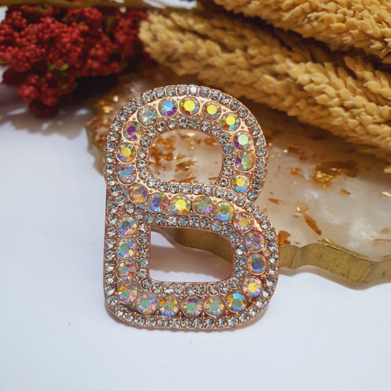 Brooch Buttonscarves KW / Bross Buttonscarves KW / Bross Button KW-018 RG