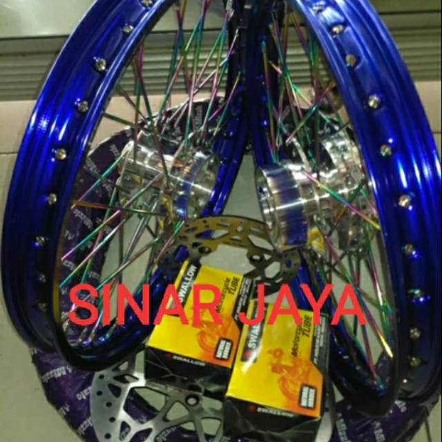 Velg jari 140 140 17 satria fu supra x 125 DD atau fi vixion new mx new blade new dll