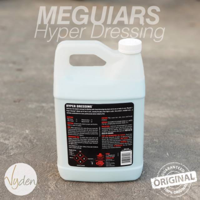 MEGUIARS D170 Hyper Dressing 250ml Spray Waterbase Dressing Konsentrat MURAH