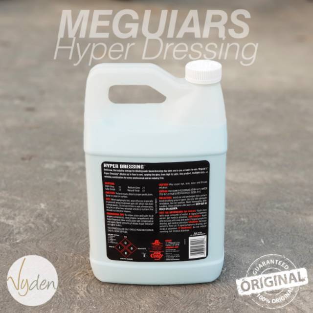 MEGUIARS D170 Hyper Dressing 100ml Repack Waterbased Dressing Konsentrat Efek Daun Talas