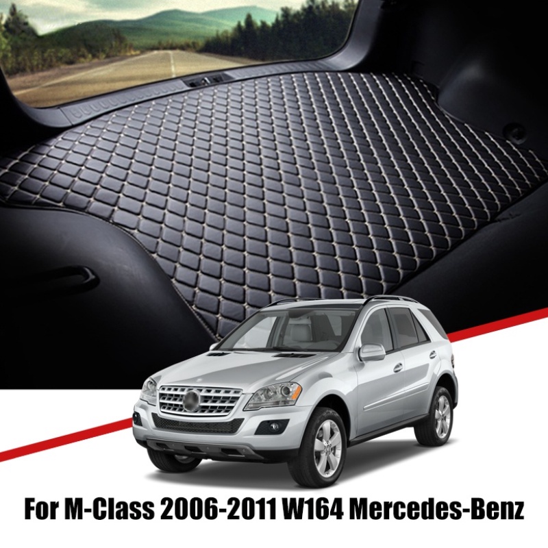 Matras Bagasi Mobil Bahan Kulit Untuk Mercedes Benz M Class 2006 2007 2008 2009 2010 2011