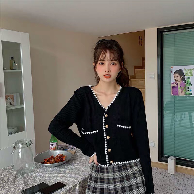 Bluse wanita //Cardigan/Atasan wanita lengan panjang Rajut wanita Cardigan panjang