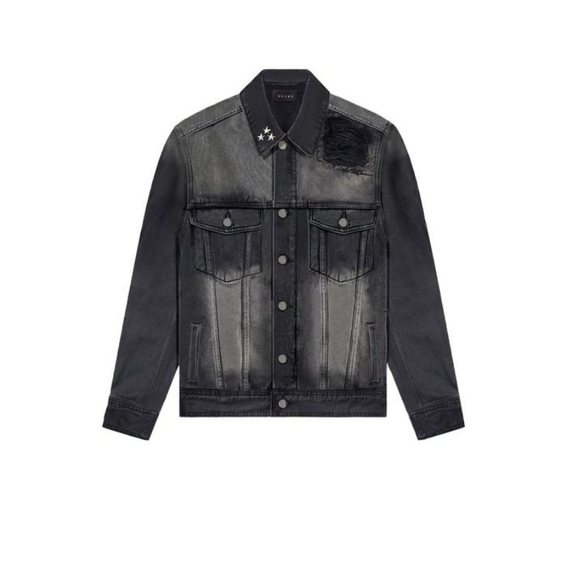 RUCAS - JADE BLACK BIKER - DENIM JACKET