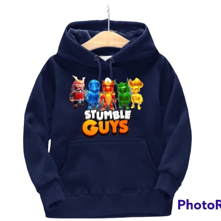 Jaket Hoodie Game STUMBLE GUYS SKIN SPESIAL Anak Laki Laki / Hodie Anak Laki Laki / Sweater Anak Usi