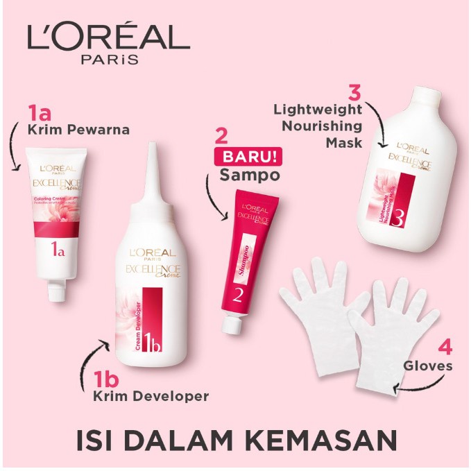 ❤ jselectiv ❤ L'OREAL PARIS EXCELLENCE CREME Hair Color | Pewarna Rambut LOREAL