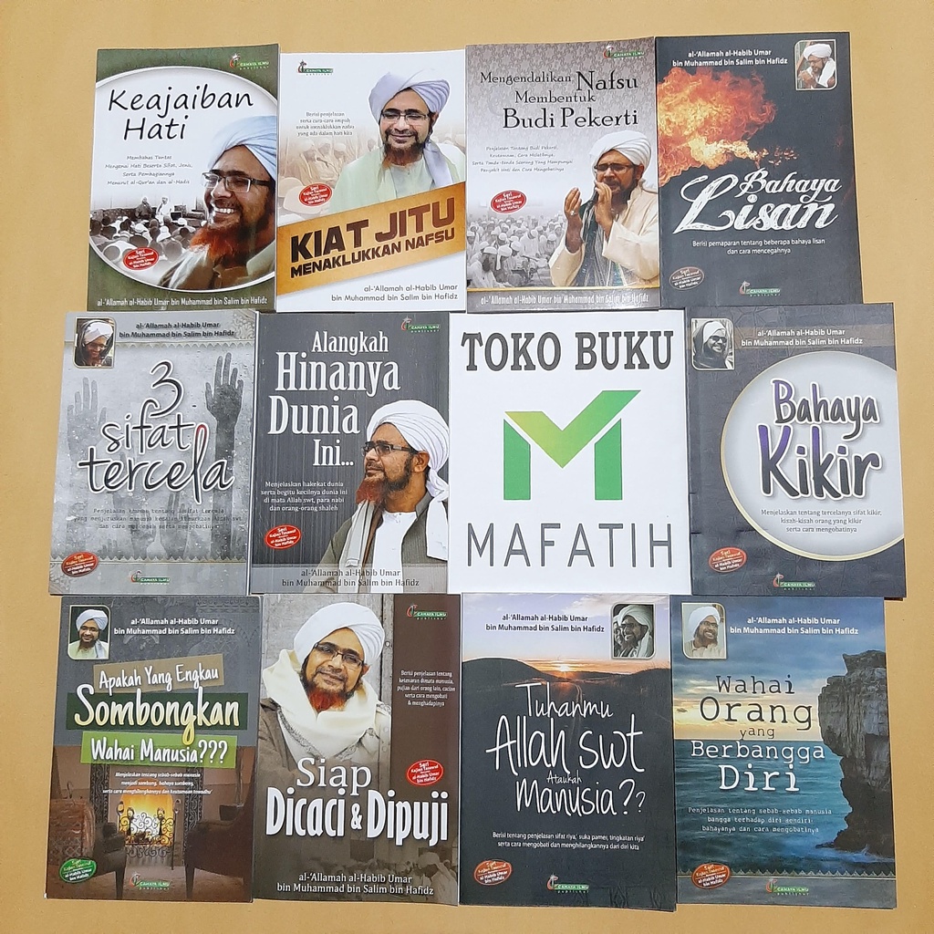 Buku 11 Seri Kajian Tasawuf Habib Umar bin Hafidz CAHAYA ILMU Qabas al-Nur al-Mubin Ihya' Ulumuddin