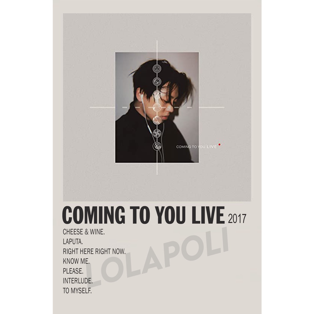 Poster Cover Album Coming To You Live - DPR Live