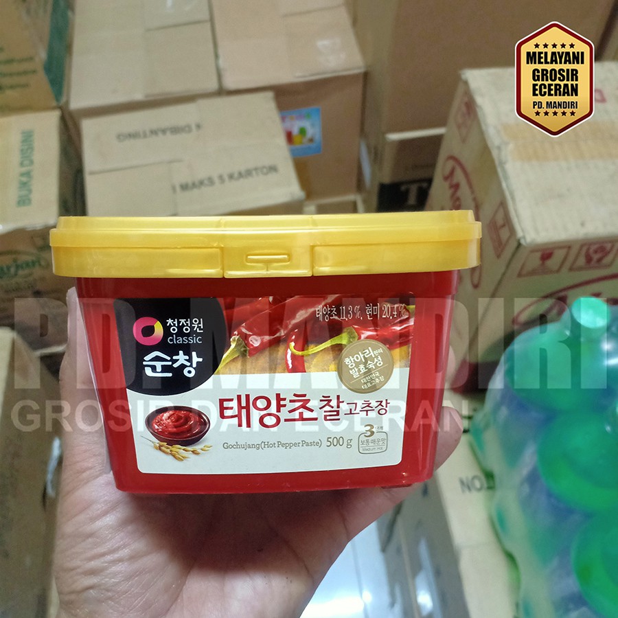 

SUNCHANG GOCHUJANG HOT PEPPER PASTE 500 GR