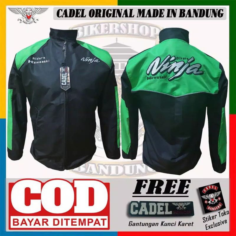 Jaket Ninja Jaket Kawasaki Ninja Jaket Motor Touring Ninja Bikers Pria