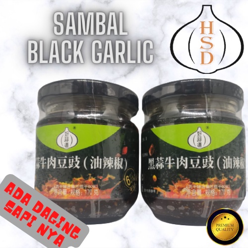 SAMBAL HSD DAGING SAPI DENGAN BLACKGARLIC 170G