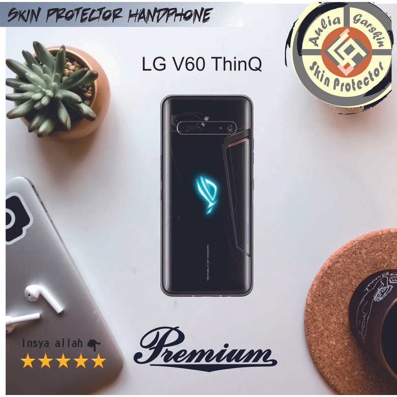 Dapat 2pcs Garskin HP LG V60 ThinQ Motif ccc - Free Custom Motif Via Chat