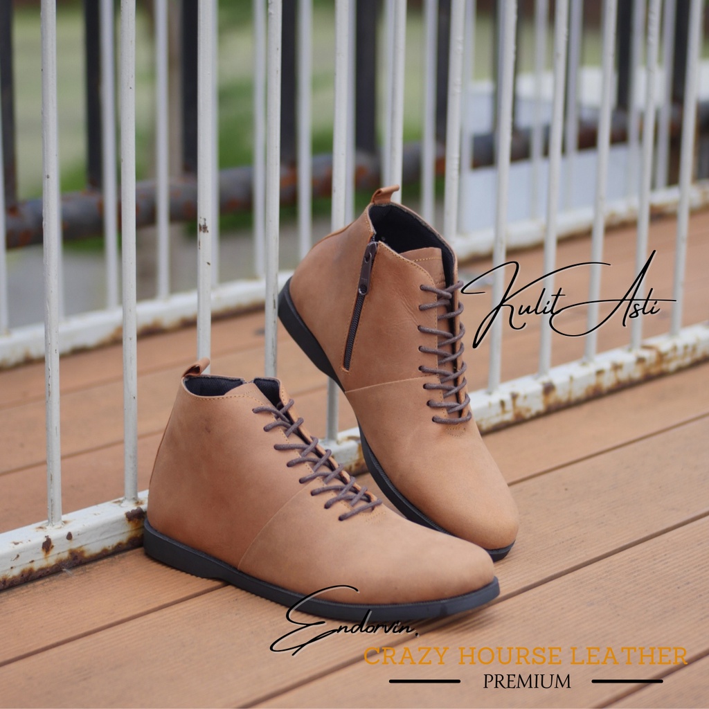 SVERKER CAMEL SERIES Sepatu Spatu Boots Bots Bot But Buts Casual Kasual Safety Pria Cowok Cowo Wanit