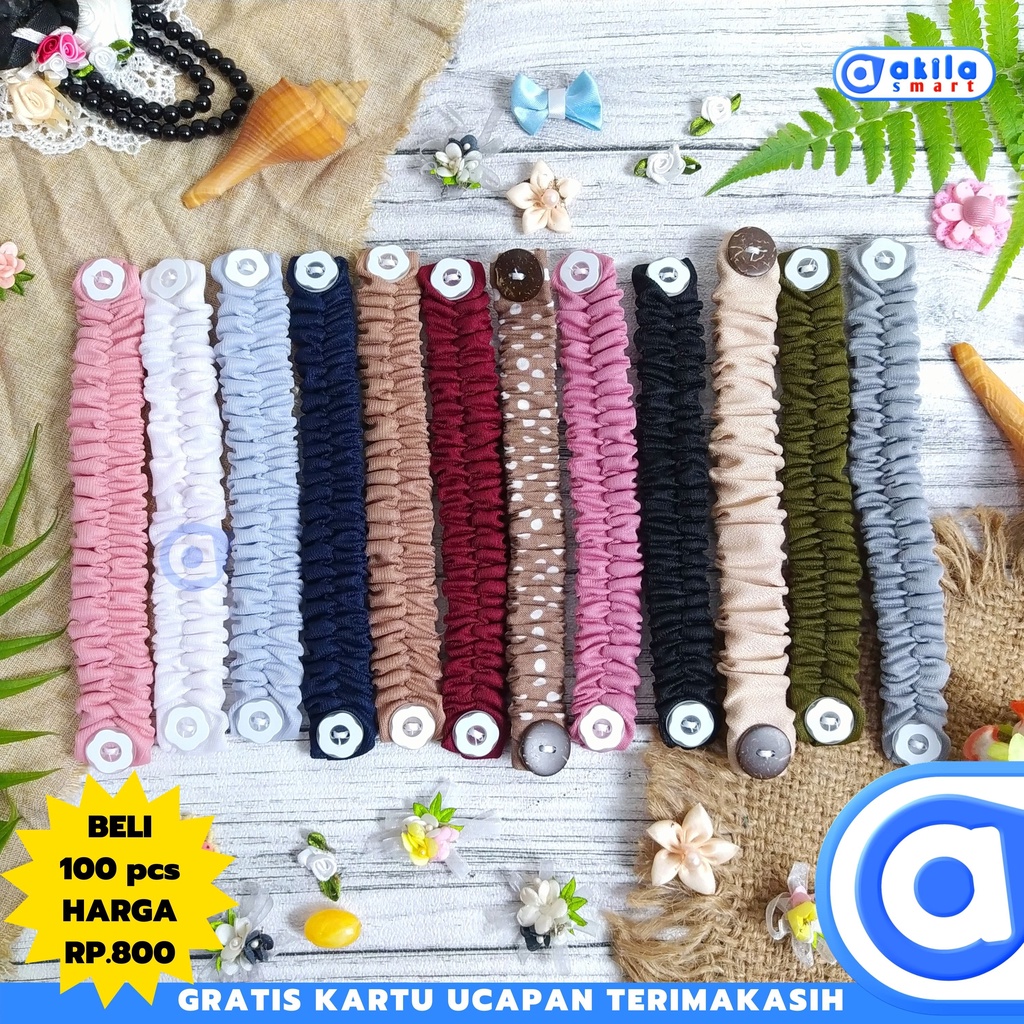 KONEKTOR MASKER HIJAB SOUVENIR  | MURAH