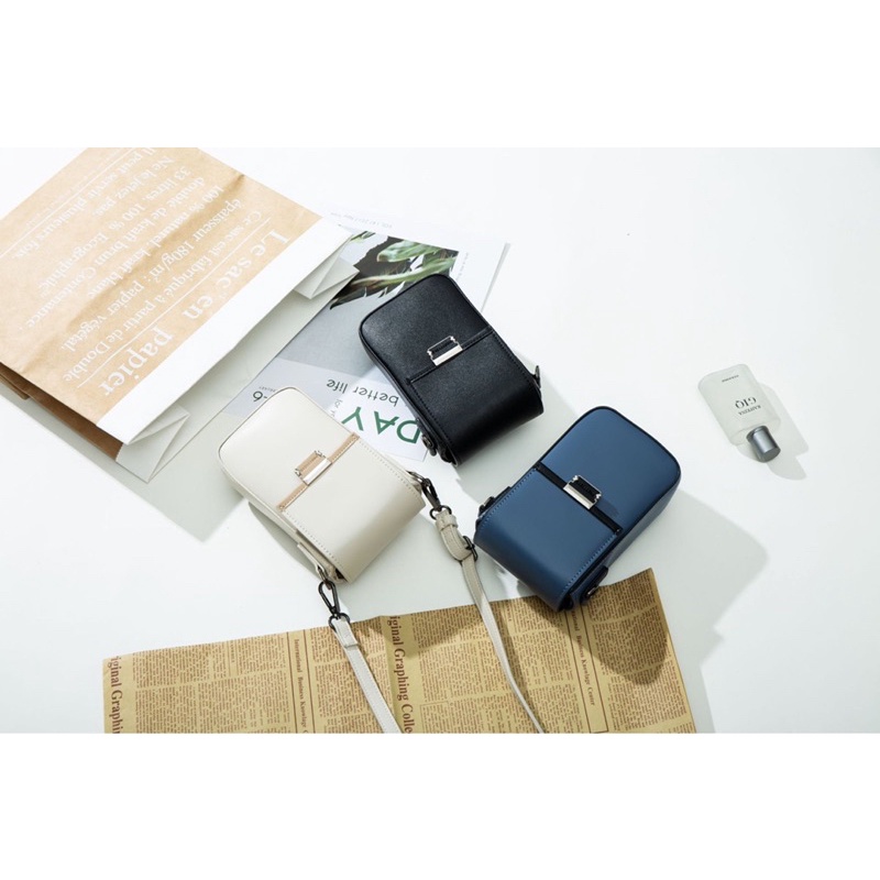 Tas Selempang Kulit Wanita Dompet Hp Cewek Slingbag Mini Bag PTZ L075
