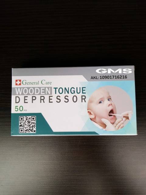 Wooden Tongue Depressor - Tongue Stapel Kayu