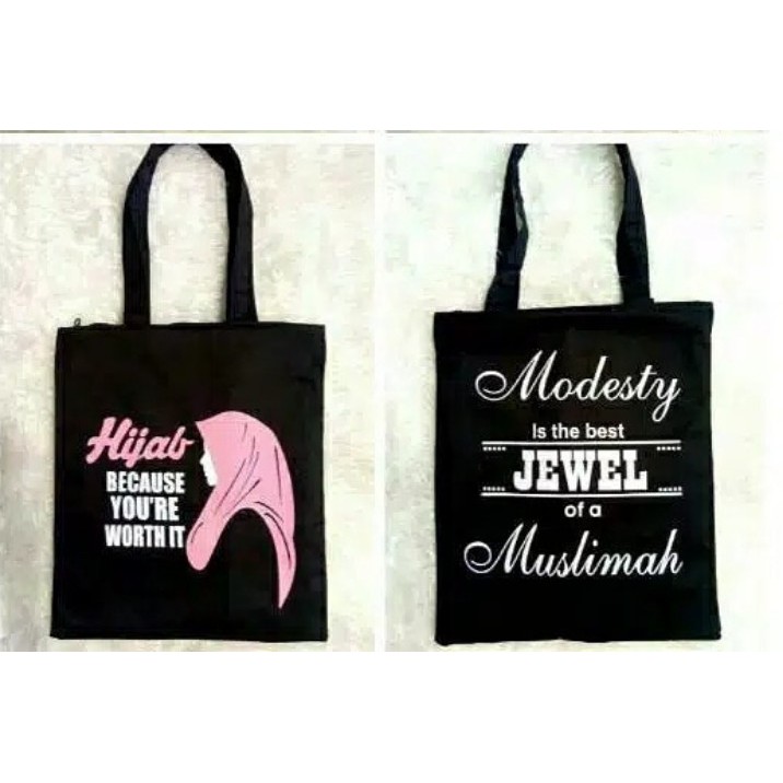 Tote Bag Modesty Jewel Muslimah