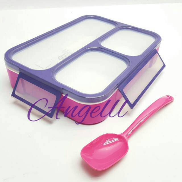 Terlaris Yooyee Sekat 3 Lunch Box Yooyee Sekat 3 / Yooyee 579 F1 OEr5AASENdX9b