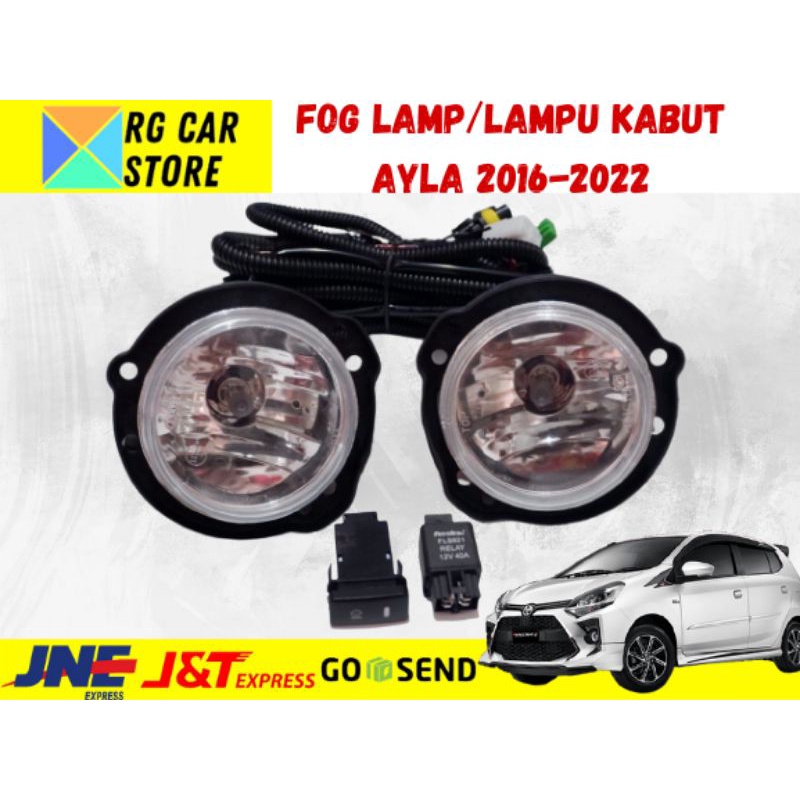 FOGLAMP KHUSUS AYLA 2016-2022 BERGARANSI DIJAMIN PNP BERKUALITAS