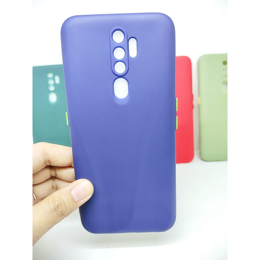 SMPC TPU Candy Oppo A5 2020 6.5 inchi SoftCase Macaron A9 2020 Protection Camera inch SoftCase Macar