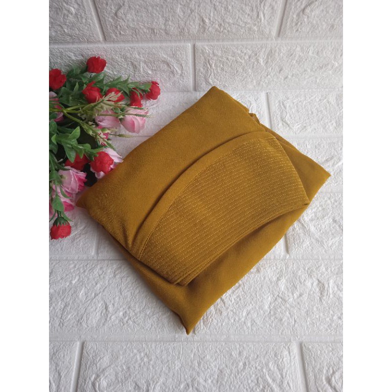 Khimar Syafaluma ori Anqueela Hijab [] syalum-Mustard