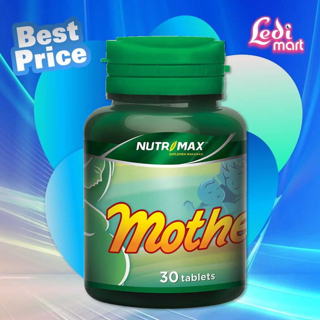 ORIGINAL Nutrimax Mother 30s BPOM / Vitamin Ibu Hamil &amp; Menyusui / LEDI MART