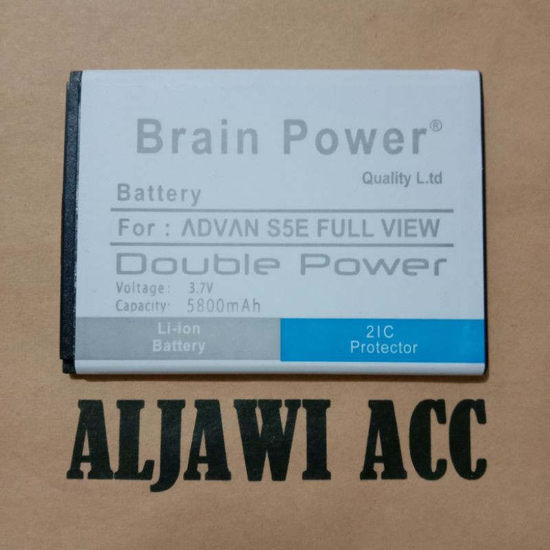 Baterai batre battery Advan S5E Full View 5062 Double Power Battery