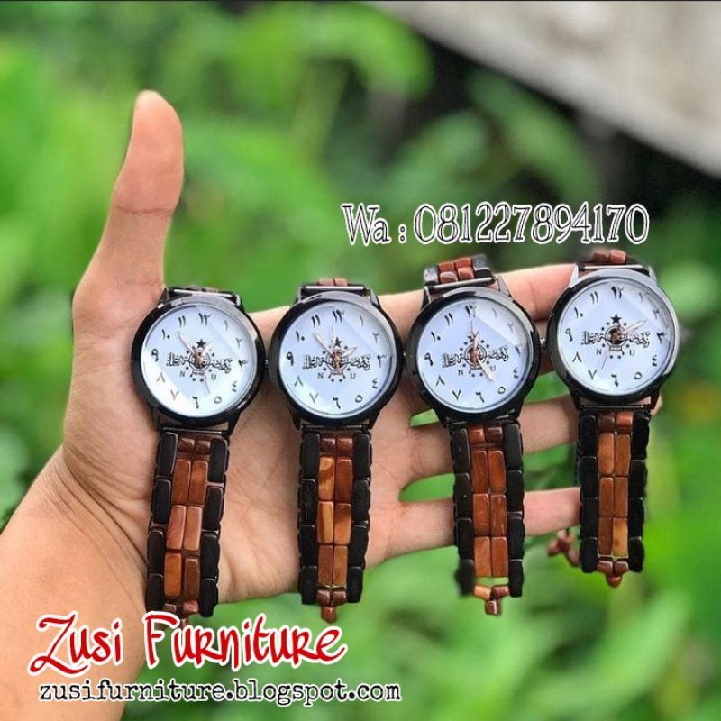 Jam Tangan Tali Kaokka NU Kayu Kaukah